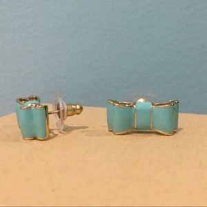 Kate Spade Enamel Bow Earrings